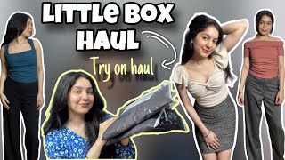 Littlebox try on haul✨ Honest review  top haul  kanika sharma [upl. by Leopoldine1]