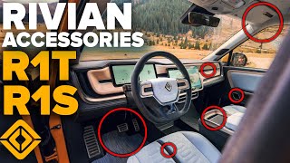 2023 Rivian R1T amp R1S Accessories  Essential Upgrades For The Best EV Truck [upl. by Ainahs639]