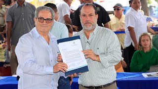 Presidente Mulino entrega orden de proceder para el Hospital General de Bugaba en Chiriquí [upl. by Vyner]