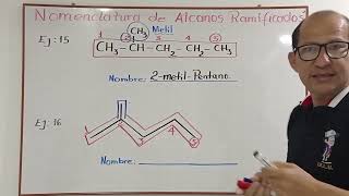Nomenclatura de Alcanos Ramificados o Radicales  9 [upl. by Eaned]