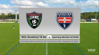 Sporting Wichita ECRL 12 vs KCL Academy 12 NL  September 14 2024 [upl. by Walter]