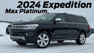 2024 Ford Expedition Max PLATINUM Review Better than Chevy Suburban [upl. by Assetnoc73]