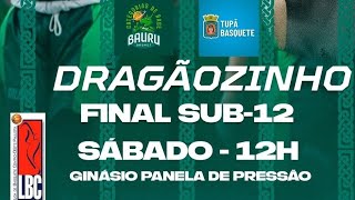 Luso Bauru Basket x Tupã Monstrinho SUB 12 Final  Campeonato LBC Edição Comemorativa 25 anos 2024 [upl. by Norag599]