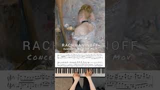 Piano Concerto No2 Op18 1st Movement Sergei Rachmaninoff [upl. by Lathan]