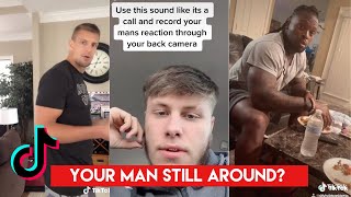 quotYo whats good shawty your man still aroundquot TIKTOK Boyfriend Prank Compilation [upl. by Remos]