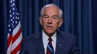 CNN Official Interview Ron Paul discusses solution for US debt [upl. by Ruomyes641]