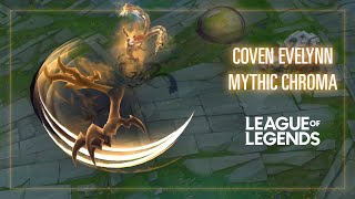 Coven Evelynn Mythic Chroma  Fanmade  League of Legends [upl. by Lanrev786]