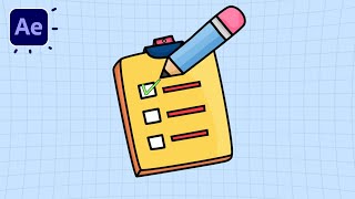 Animated To Do List in After Effects Tutorials [upl. by Elma]