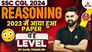 SSC CGL 2024 Reasoning Previous Year Paper  Reasoning By Sahil Tiwari [upl. by Eserehs]