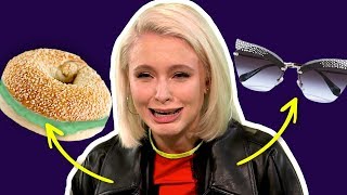 Will Zara Larsson Eat A Full Bagel of Wasabi For Miu Miu Sunglasses 🕶️  EitherOr  MTV [upl. by Aliab]