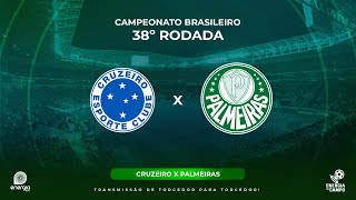 CRUZEIRO X PALMEIRAS  06122023  BRASILEIRÃO  AO VIVO [upl. by Aynotak]