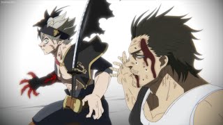 Asta and Yami vs Dante English dub Full Fight Captain Yami gives his sword to Asta [upl. by Zel743]