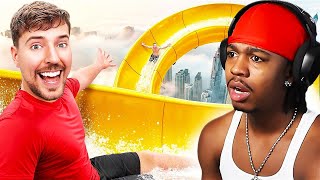 Reacting To MrBeast 1 vs 500000 Experiences [upl. by Mayda]