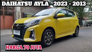 HARGA DAIHATSU AYLA  20132014201520162017201820192020202120222023 [upl. by Duj]