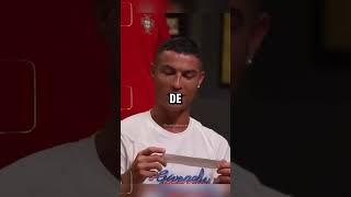 Cristiano Ronaldo fala sobre PRESENTE mais CARO que ganhou 😱 [upl. by Savihc]