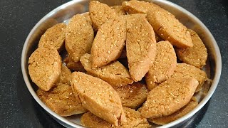 గోధుమపిండితో ఇంట్లో తయారుచేసిన స్నాక్  wheatflour Snack Recipe  Khajoor Recipe [upl. by Aenad]