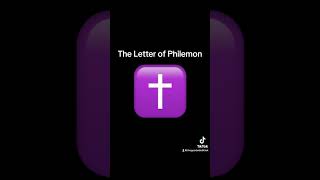 The Letter to Philemon and its hidden message god letter writing love shorts bible jesus [upl. by Anaj]