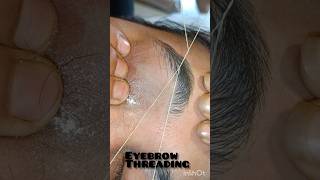 Eyebrow threading eyebrowthreading shorst eyebrows threading viral [upl. by Rennie]