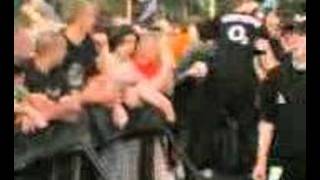 Girl Faints at Metallica in Dublin [upl. by Ixel]