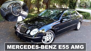 MercedesBenz E55 AMG 476 cv 72 kgfm  Garagem do Bellote TV [upl. by Normalie]