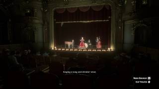 RDR2 Vaudeville Theatre Saint Denis Song  Robin Koninsky Robyn Adele Anderson and band [upl. by Hendry]