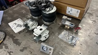 Camper van rear air bag suspension kit install how to ducato boxer relay [upl. by Safire]