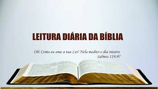 Leitura Diária da Bíblia I 31 de Outubro Jeremias 41 e 42 Salmos 120 1 Coríntios 13 [upl. by Neelak]