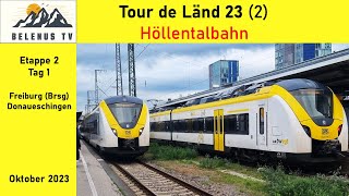 Die Höllentalbahn  Tour de Länd 2023  Etappe 2 [upl. by Nirroc]