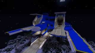 【Minecraft】プトレマイオス２改製作 Making Ptolemaios 2 Custom【GUNDAM00】 [upl. by Janenna]