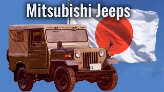 Willys Jeeps Made in Japan History of Mitsubishi Jeeps [upl. by Flin]