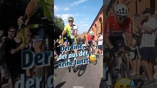 WheelieContest bei der Tour de France 😅  Sportschau shorts [upl. by Inail660]