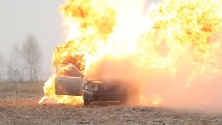 100kg propane gas car explosion Live stream [upl. by Lodovico925]