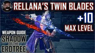 Rellanas Twin Blades Build and Weapon Guide  Elden Ring [upl. by Hanyaz]