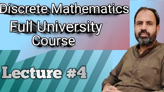 Discrete math full University course Lecture 4 trendingvideo education discretediscret [upl. by Eneleahs430]