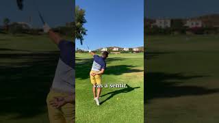 Gana distancia con los hierros mejora tu golf golf golfswing distance pasionporelgolf golftips [upl. by Yragerg]