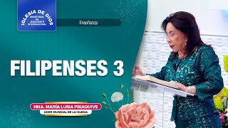 Filipenses 3 Hna María Luisa Piraquive IDMJI [upl. by Seroled]