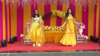 The Best Haldi Dance by Cousins  Indian wedding Dance  Bollywood Dance  RaVisha [upl. by Kippie32]