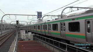 宇都宮線普通上野行き（E231系15両）赤羽駅到着 [upl. by Pas]