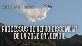 Processus de refroidissement de la zone dincendie [upl. by Aruabea]