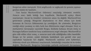 FELSEFENİN KISA TARİHİ 9 BÖLÜM quotNiccolo Machiavelliquot [upl. by Milas]