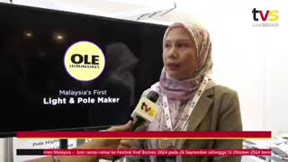 Featured News TVS Potensi Teknologi Solar Menerangi Lebuhraya Pan Borneo [upl. by Ailenroc111]