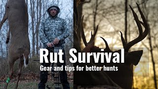 Surviving the Whitetail Rut tip and tricks [upl. by Vasta974]