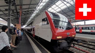 🇨🇭 Vue passager de Lausanne à Genève avec IC2000 by FIATSIGSchindler 🇨🇭 [upl. by Akima952]