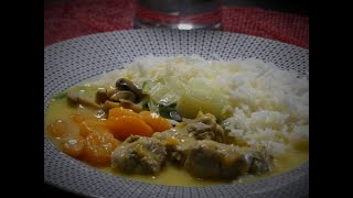 La recette de blanquette de veau au thermomix [upl. by Limaj]