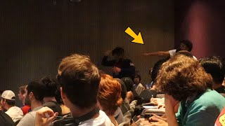 Fighting During a College Lecture Prank [upl. by Nolur]