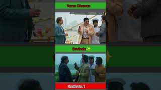 Govinda Vs Varun Dhawan 😂 youtubeshorts shorts coolieno1 varundhawan govinda original remake [upl. by Nabi]