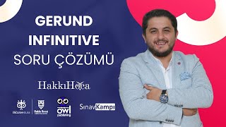 GERUND  INFINITIVE SORU ÇÖZÜMÜ  KÜÇÜK BİR KONU ANLATIMI [upl. by Norb]