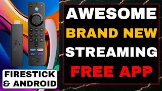 AWESOME New Streaming App With LIVE TV included FIRESTICK amp ANDROID [upl. by Hallvard895]