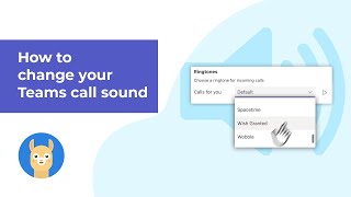 Microsoft Teams call sound how to change it [upl. by Sanalda293]