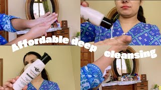 Cleansing steps for face  Christine  Cleansing milk honest review  asmafazal [upl. by Akeyla]